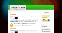 Desktop Screenshot of eztoosoft.com